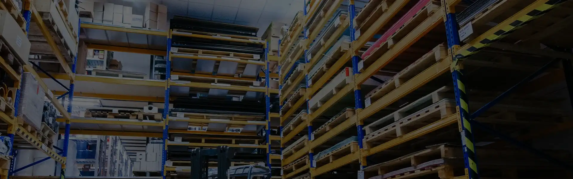 Imagen de palets en almacén